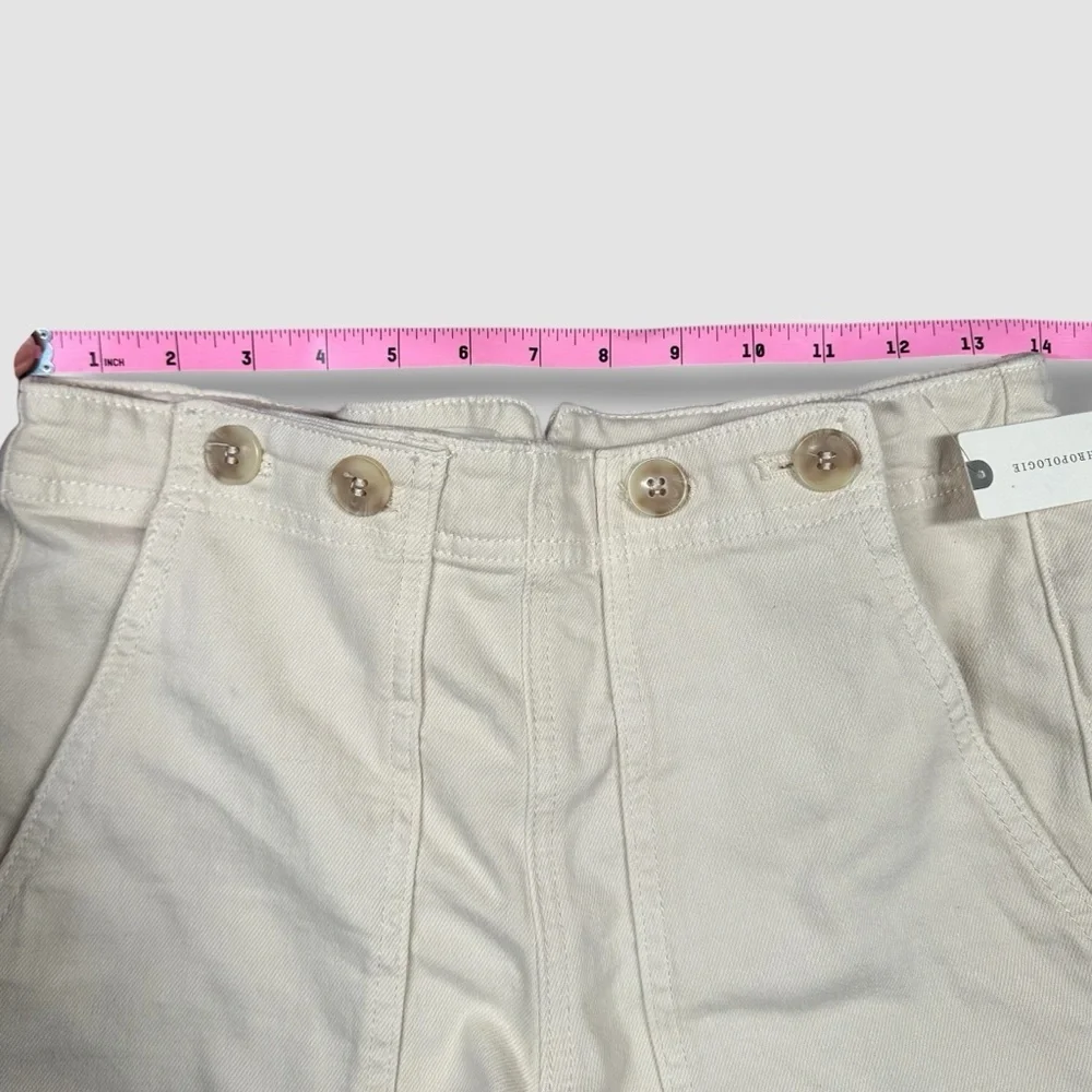 NWT Anthropologie Pilcro The Kit High-Rise Utility Shorts - Picture 5 of 12